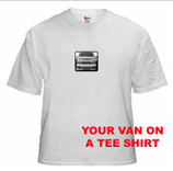 Surf T shirt with Photo of your Van
