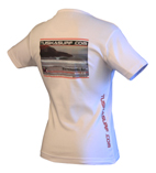 Surf clothing  Ladies T shirt photo Southerndown  Bay 