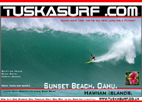 big wave riding surf photos of Hawaii