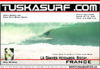 surf and surfing photos of tubing waves in Hossogor Biaritz France