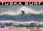 Surf and surfing photo of tubing wave at Llantwit  Major wales uk Home of Nathan Phillips
