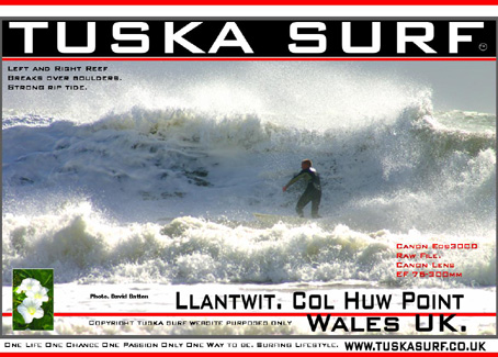 Photos of big surf at Col HUw Point Llantwit Major Wales UK on Tee shirts and Hoodies