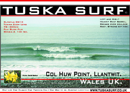 Photos of big surf at Col HUw Point Llantwit Major Wales UK on Tee shirts and Hoodies