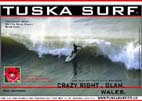 Photos of surfing and surf secret spots in Wales uk