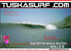 Surf and surfing photos of Barrelling waves at Southerndown Bay Wales UK
