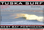 surf and surfing Photo of Barrelling right wave with rainbows at rest bay
