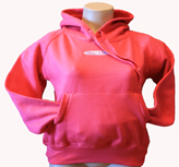 Fuscia Pink Surf Hoody with surf Photo of Teahupoo Indonesia
