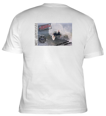 Surf photo of Buxton in Carolina USA on a Tee shirt