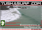 Surf and surfing photo of waves at Coomenole Bay on the Dingle Peninsular Eire or Ireland