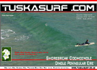 Surf and surfing photo of waves at Coomenole Bay on the Dingle Peninsular Eire or Ireland