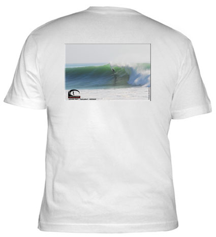 Surf Tee shirt with Morroco photo Anchor point surf action
