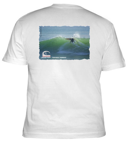 Quality surf Tee shirt, Surfing clothes from Morroco