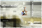 Surf T shirts from New Jersye USA with surf photo of Belmar Beach