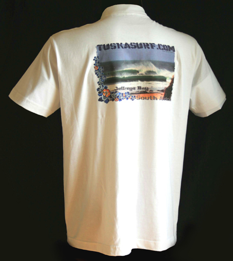 Surf T shirt from Jeffreys Bay South Africa