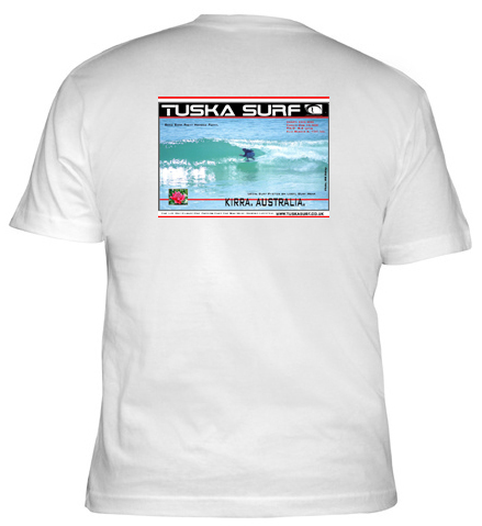 surf photo of Kirra point Australia. Australian surf wear