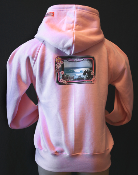 Surf Cloting Surf Hoody with Teahupoo Photo