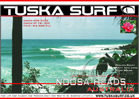 Surf photo of Noosa Heads Australia, surf and surfing Photo of surfer on tubing wave in Noosa Australia