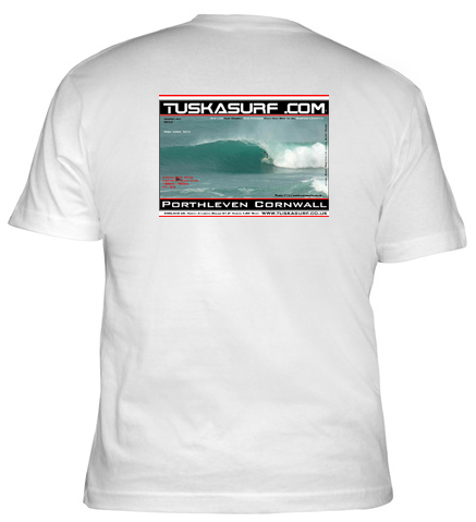Surf photo of Porthleven cornwall england, Tee shirt, Surf photo of Porthleven ona Surf T shirt
