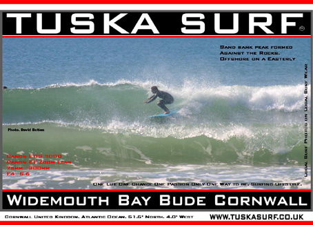 Surf and surfing photos of Waves in  Widemouth Bay Bude Cornwall UK
