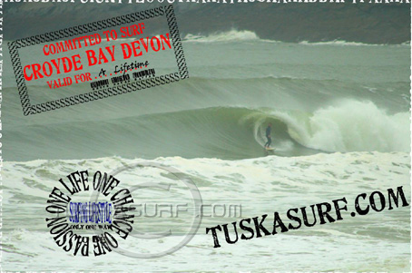 surf photo of Croyde Bay Devon UK