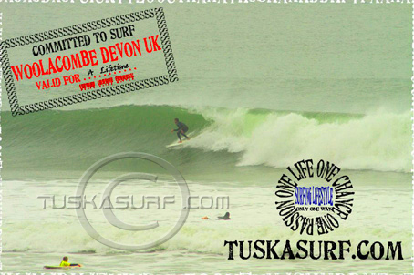 Surf photo of Woolacombe Devon England UK, Big Surf and surfing photos of Waves in  Woolacombe Devon