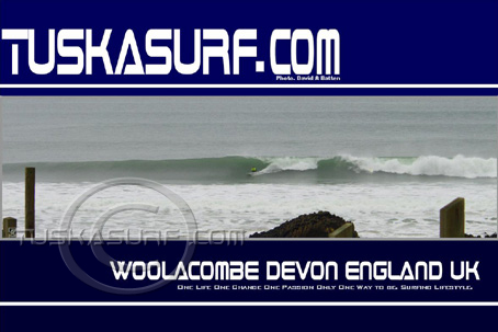 Surf photo of Woolacombe Devon England UK, Big Surf and surfing photos of Waves in  Woolacombe Devon