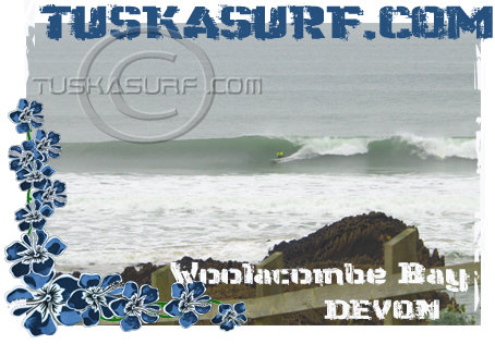Surf photo of Woolacombe Devon England UK, Putting the waveSurf T shirt with Big Surf and surfing photos of Waves in  Woolacombe Devon