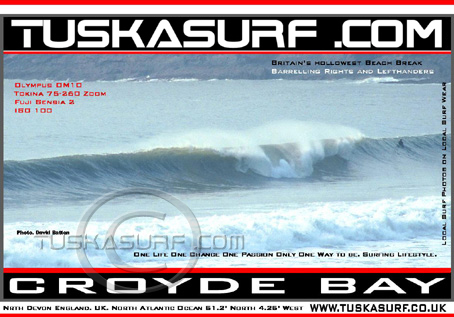Surf photo of Croyde Bay Devon England UK,  Surf and surfing photos of Waves in  Croyde Bay Devon