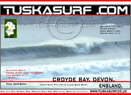 Surf and surfing photos of Croyde Bay Devon