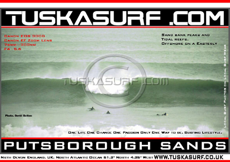 Surf photo of Putsborough Sands Devon England UK,  Surf and surfing photos Saunton Sands Devon