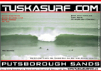 Photo of surf and surfing barrelling wave at putsborough sandsdevon england