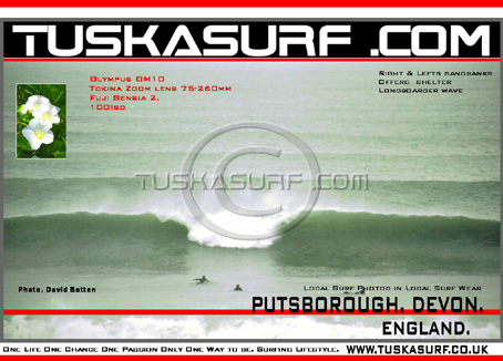 Surf photo of Putsborough Sands Devon England UK,  Surf and surfing photos Saunton Sands Devon