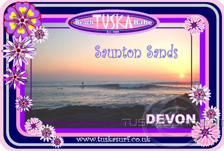 Surf photo of Saunton Sands Devon England UK