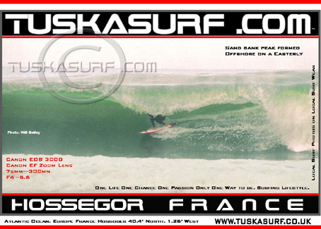 Hossegor Surf photo de Gascogne France. Surf photo of Hossegor Biscay France.