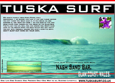 Photo of secret spot surf and surfing waves in wales Uk