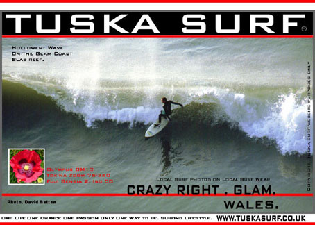 Photo of secret spot surf and surfing waves in wales Uk