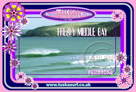 Surf photo of Freshwater West Pembrokeshire  Wales 