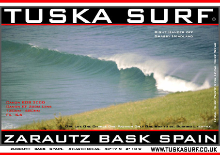 surf and surfing photo of zarautz in spain europe by david anthony batten