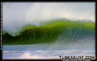 Tubing surf and surfing photos of waves 